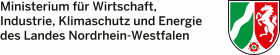 Logo Ministerium für Wirtschaft, Industrie, Kilmaschutz und Energie des Landes NRW